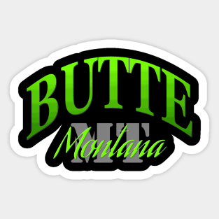 City Pride: Butte, Montana Sticker